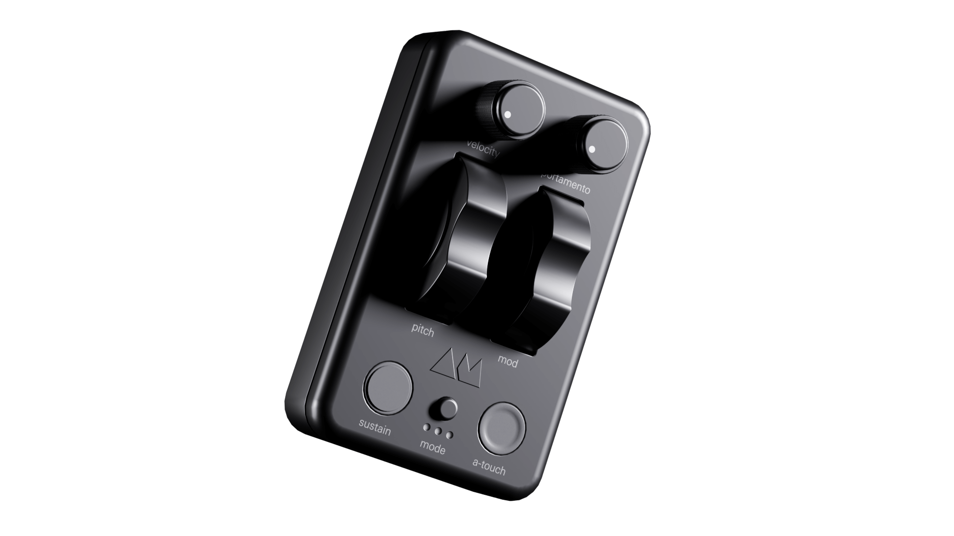 MOD POD lets musicians perform pitch bend, modulation, and sustain in real time.